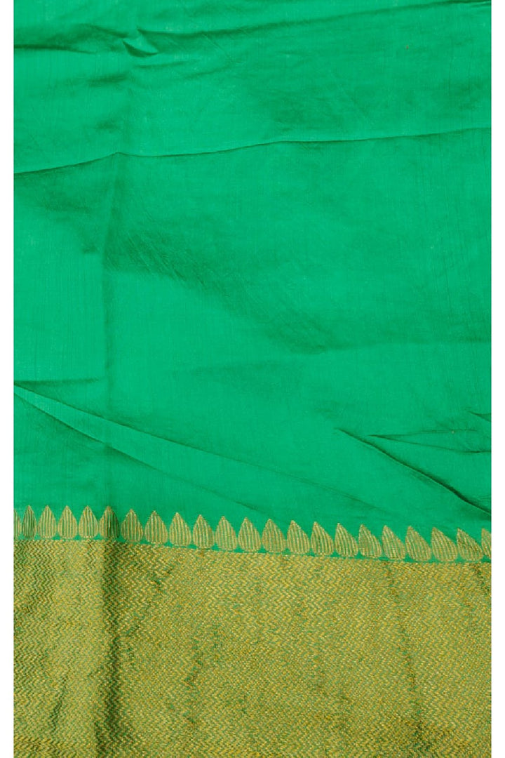 Leheriya Printed Tussar Saree