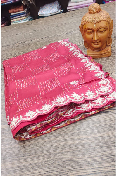 Bhandani Printed Silk Saree