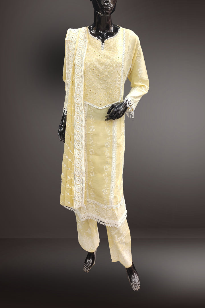 Combo of 3 Extra Large Cotton Salwar Suits