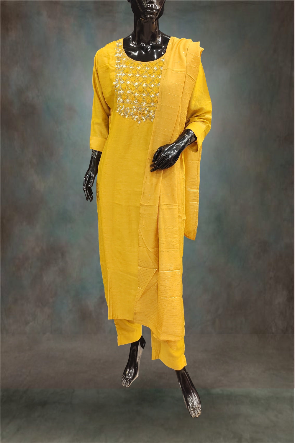 Combo of 3 Extra Large Straight Salwar Suits