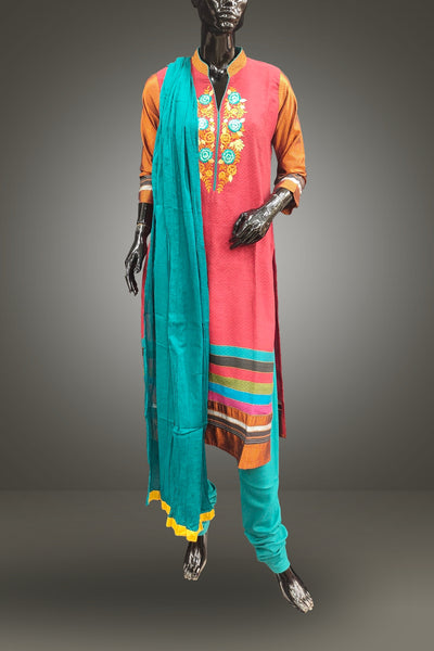 Combo of 3 Large Size Salwar Suits