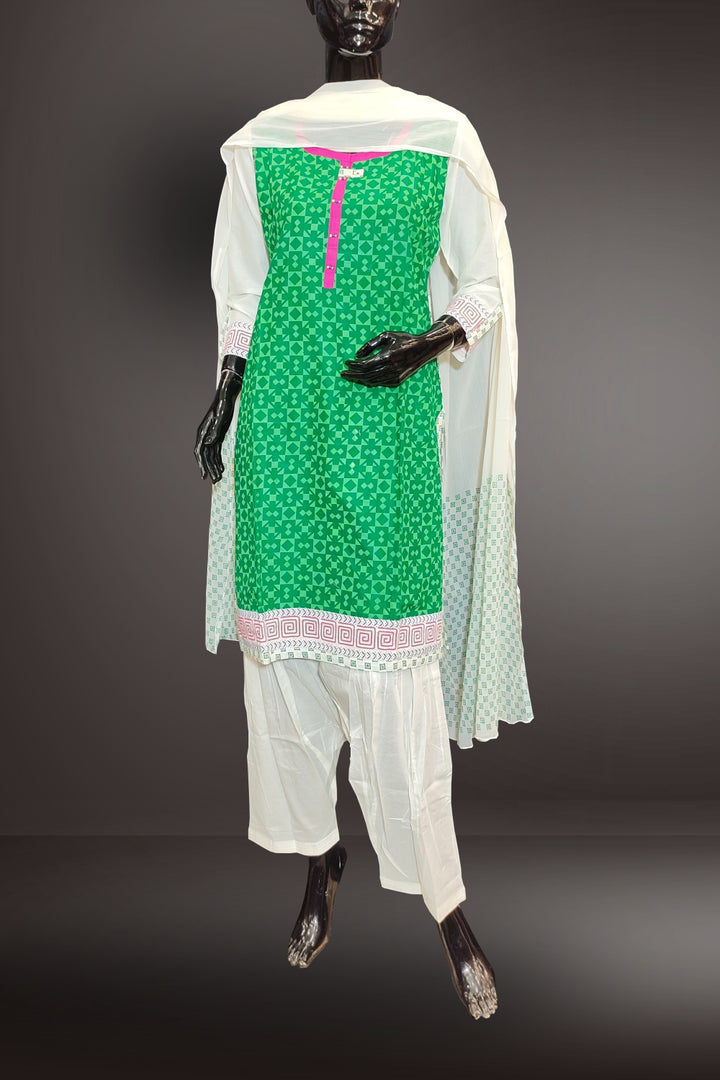 Combo of 3 Straight Cut Salwar Suits