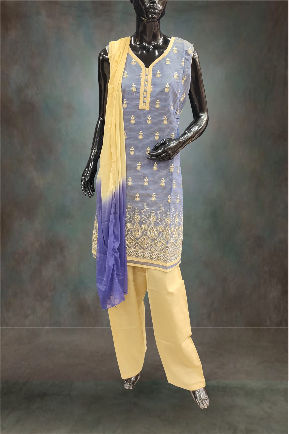 Combo of 3 Cotton Extra Large Salwar Suits