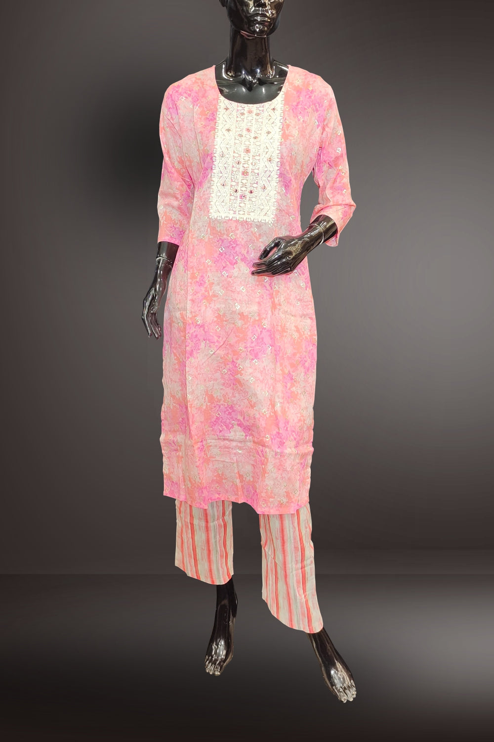 Combo of 3 Straight Cut Salwar Suits