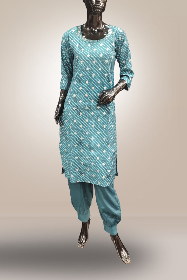 Combo of 3 Medium Straight Cut Salwar Suits