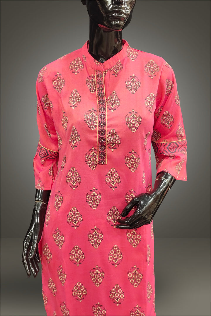 Combo of 3 Cotton Straight Salwar Suits