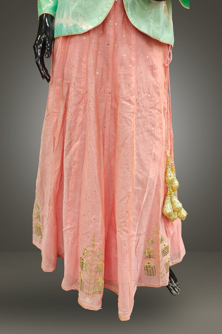 Women's Silk Embroidery Lehenga