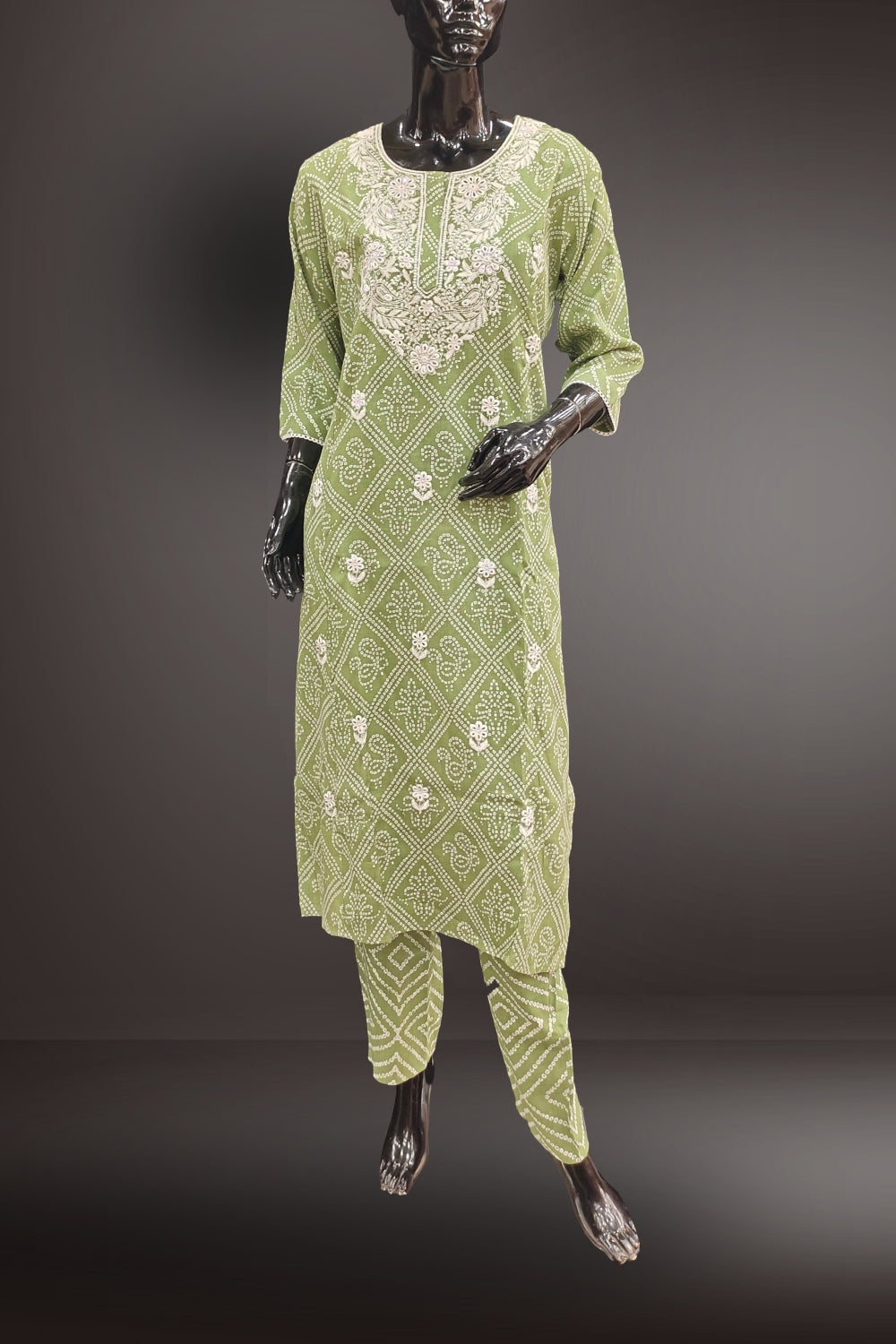 Combo of 3 Extra Large Straight Salwar Suits